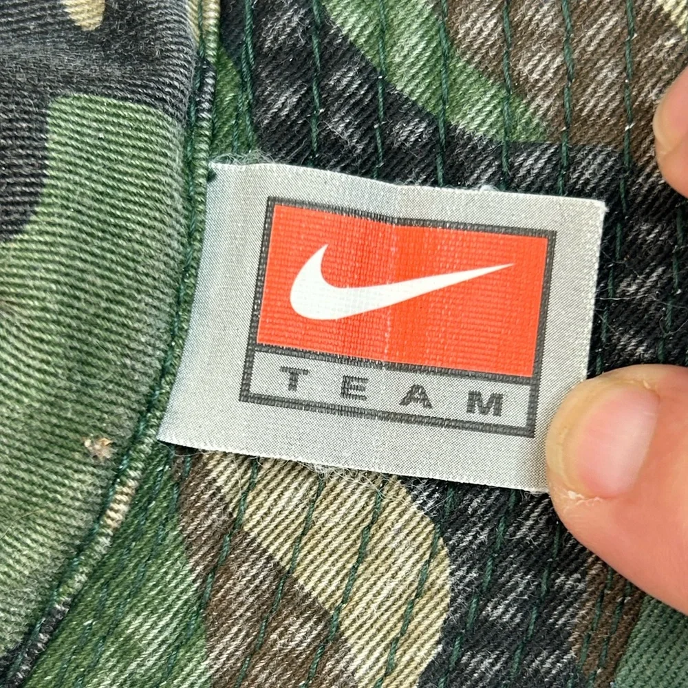 Vintage 90s/Y2K Nike Miami Hurricanes Green Bucket Hat size M/L - Picture 6 of 11